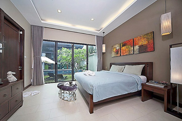 Master Bedroom with Garden and Pool View